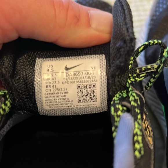 Men’s Nike Pegasus Trail Shoes, SZ: 9.5 - Picture 2 of 4